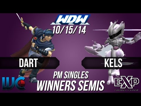 WDW 10/15/14 - Kels (Mewtwo/Sheik) vs Dart (Marth) PM Winner's Semis