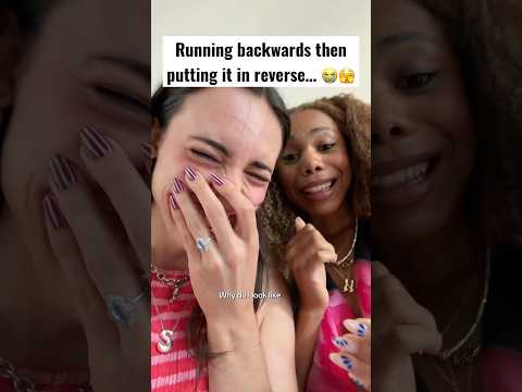 WHY do we LOOK LIKE THAT?!? 😭😰 Who did better?? 👀 #besties #funny #running #couplechallenge