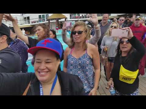 Ship hop 2018 cruise C+C MUSIC FACTORY FEAT.FREEDOM WILLIAM EVERYBODY DANCE NOW