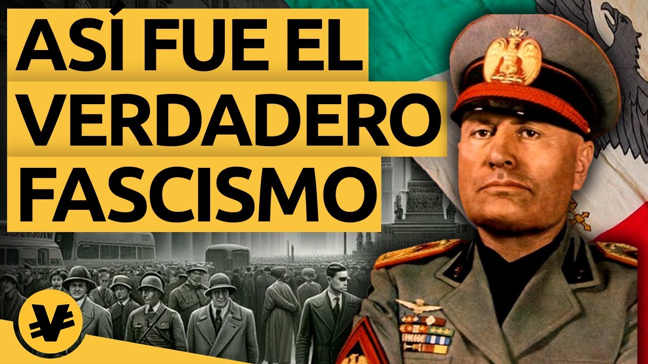 Por qué el FASCISMO no es de DERECHAS ni de IZQUIERDAS (económicamente)  - VisualEconomik