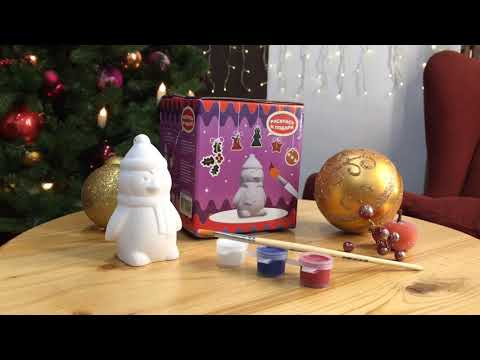 Миниатюра изображения товара Набор для творчества Раскрась и подари Пингвинчик / IG-1022