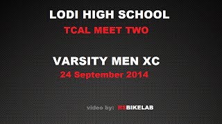 preview picture of video 'Lodi High Varsity Men's XC at TCAL Meet Two'