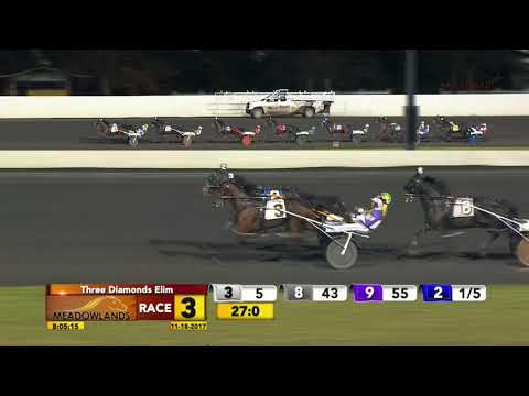 November 18, 2017 Race 03 Three Diamonds Elim