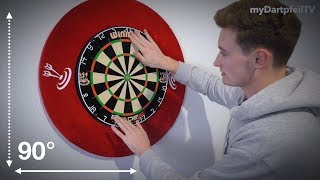 Dartscheibe aufhängen LIKE A BOSS (mit Anleitung) - myDartpfeil