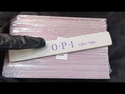 PACOTE LIXA RETA GROSSA OPI COM 25 UN