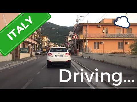 DRIVING IN ANGRI (SA) - SCAFATI (SA) - S.ANTONIO (NA) AND COUNTRYSIDE AREAS