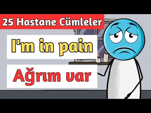 Hastanede Kullanabileceğiniz 25 Temel İngilizce Kelime ve Cümle - @İngilizceRehberi