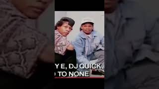 Dj Quik &amp; Eazy-E shooting dice 🎲 like REAL MUTHAPHUCKKIN G’s (edited version)