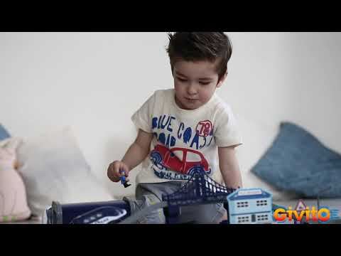 Миниатюра изображения товара Железная дорога игрушечная Givito Полицейский участок / G201-005