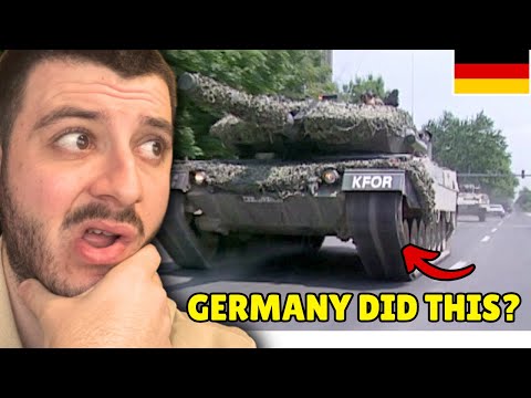 British Reacts to Einmarsch der Bodentruppen zur KFOR-Mission (1999)