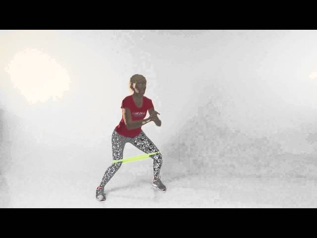 Video teaser for MiniBand - Side Lunge
