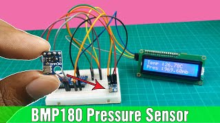 BMP180 pressure sensor Arduino tutorial | Step by step instructions [Code & Circuit diagram]