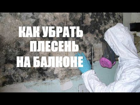 Как убрать плесень на балконе с минимальными затратами(средство против плесени за 20 рублей).