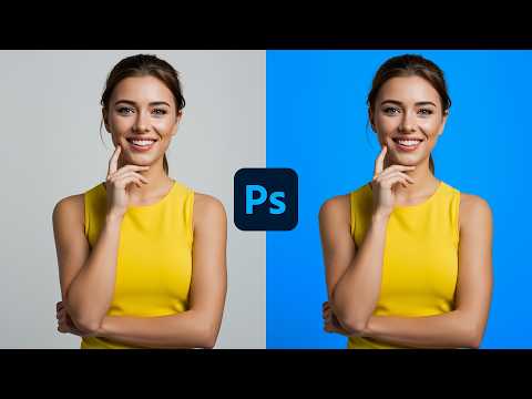Change Background Color in Photoshop Without Messy Edges