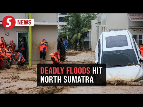 Indonesia's North Sumatra floods leaves at least 24 people dead, thousands displaced