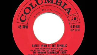 1959 HITS ARCHIVE: Battle Hymn Of The Republic - Mormon Tabernacle Choir (45 single version)