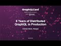 6 Years Of Distributed GraphQL In Production Andreas Marek Atlassian