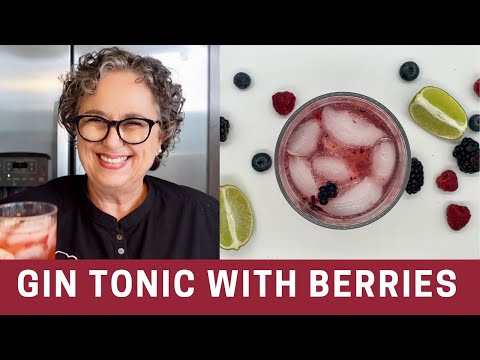 Gin Cocktails Recipes Easy - Gin & Tonic Recipes with Berries | The Frugal Chef