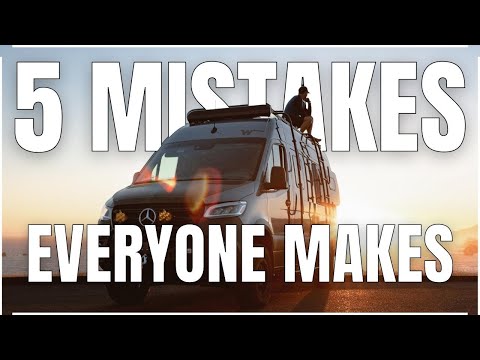 5 Mistakes to Avoid for DIY Van Builders