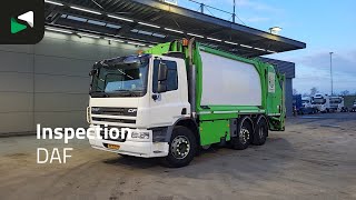Camion poubelle DAF CF75.250 6X2 NL truck APK Geesink GPM III v 20H25 Automatic Euro | Image 4 - Autoline