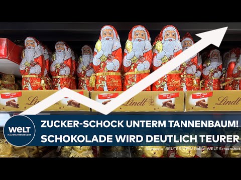 Video Thumbnail: DEUTSCHLAND: Teurer Advent steht vor der Tür! Schoko-Preise drastisch gestiegen!