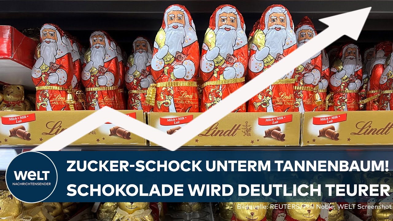 DEUTSCHLAND: Teurer Advent steht vor der Tür! Schoko-Preise drastisch gestiegen!