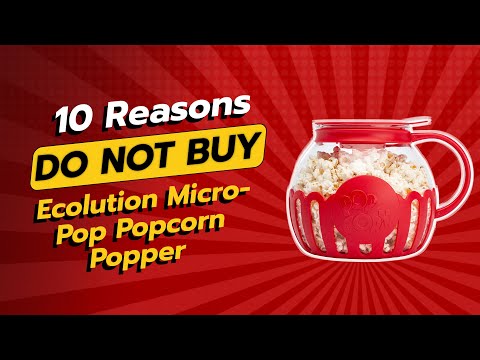 🚫 DON'T BUY Ecolution Micro-Pop Popcorn Popper Before Watching THIS! 🍿
