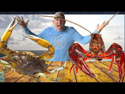 Blue Crabs n'' Crawdads! {Catch Clean Cook} Southern Louisiana Seafood Boil!
