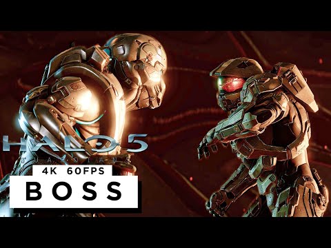 Master Chief vs Spartan Locke Full Fight - (4K 60FPS)