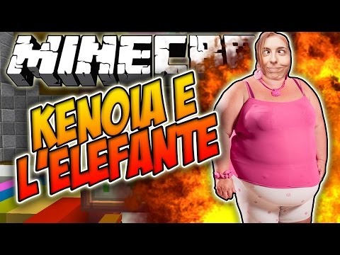 KENOIA E L'ELEFANTE - Minecraft PIXEL PAINTERS ITA W/ErenBlaze & KeNoia