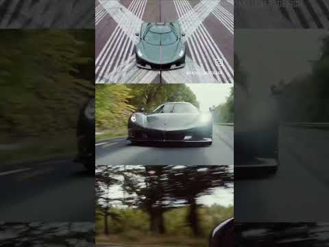 First Drive in the Koenigsegg Jesko Absolut 🇸🇪 #shorts