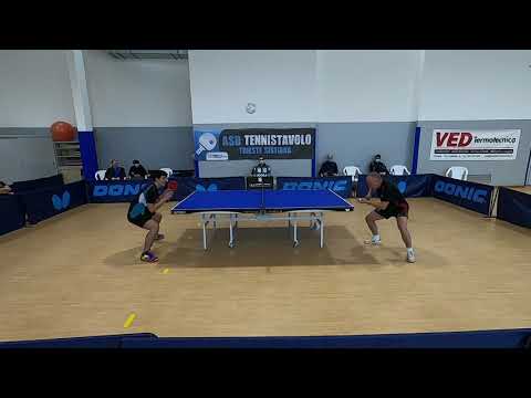 Trieste Sistiana vs Udine 2000 - Pilotto vs Castenetto (1-1)