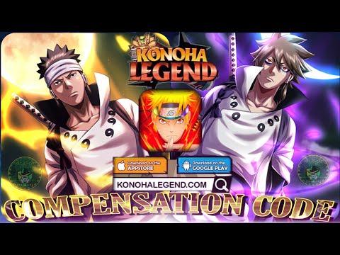 Konoha Legend - Ninja AFK mobile Compensation Code 🎁 TOP Naruto Mobile Game 🔥🔥 android/iOS