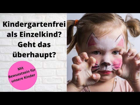 Kindergartenfrei als Einzelkind? 😨 Geht das?