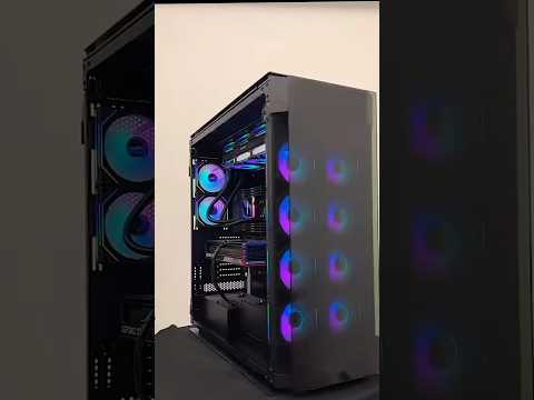 Powerful Workstation PC Build for Content Creation! #shorts #asmr