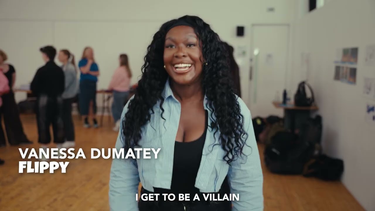 Meet the cast in rehearsal