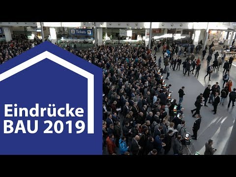 BAU 2019: Eindrücke der Messe – bau-welt.tv