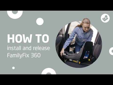 Maxi-Cosi FamilyFix 360 Izofix bazė automobilinei kėdutei (Juodas) video