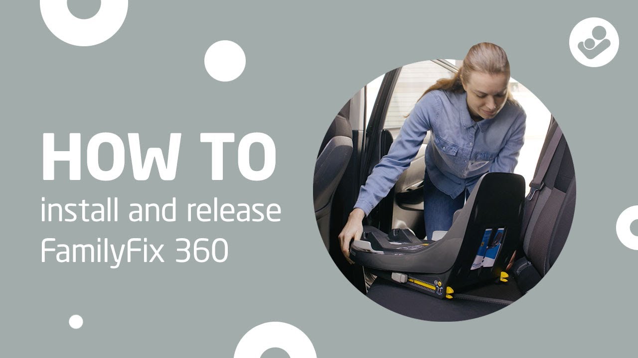 Station krant Uitgebreid Maxi-Cosi FamilyFix 360 – Roterende ISOFIX base voor autostoelen
