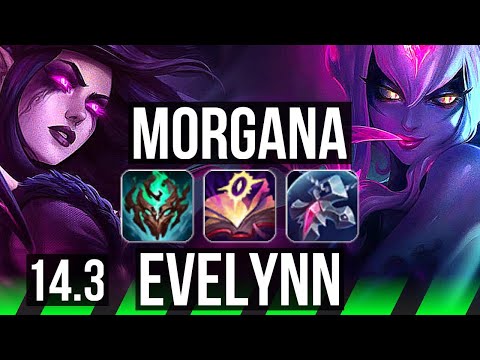 MORGANA vs EVELYNN (JNG) | 8/1/18, Rank 10 Morg | EUW Grandmaster | 14.3