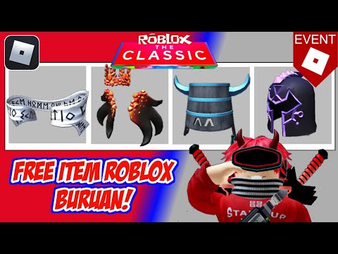 [EVENT] Cara Mendapatkan 5 ITEM GRATIS TERBARU Di Game The Classic Roblox