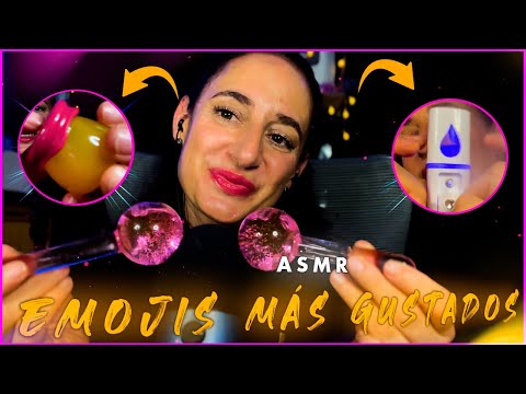 Asmr vuestros emojis favoritos 🥰💨📍📌🔮🍯🐝🎨🖌️