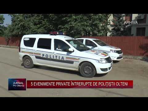 5 EVENIMENTE PRIVATE ÎNTRERUPTE DE POLIŢIŞTII OLTENI