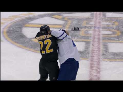 HNIC: Punjabi Edition - Colton Orr vs Shawn Thornton - Dec 5th 2009 - Maple Leafs vs Bruins (HD)