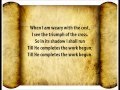 When Trials Come {with lyrics} - //Keith & Kristyn ...