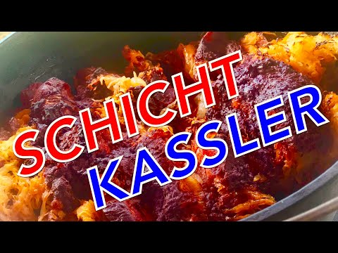 SCHICHTKASSLER Schichtfleisch aus KASSLER vom DUTCH OVEN --- Klaus Grillt