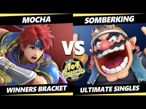 4o4 Smash Night 60 - Mocha (Roy) Vs. Somberking (Wario) SSBU Ultimate Tournament