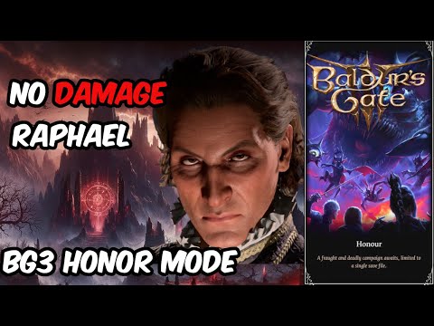 How to DEFEAT RAPHAEL | Baldurs Gate 3 HONOR MODE
