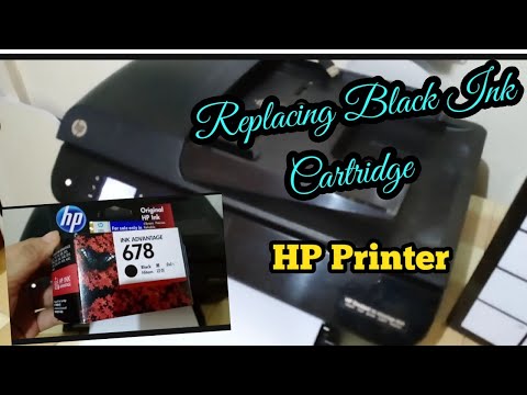 HOW TO REPLACE INK CARTRIDGE| HP DESKJET INK ADVANTAGE 4645 PRINTER|TAGALOG TUTORIAL|SIMPLY ANN