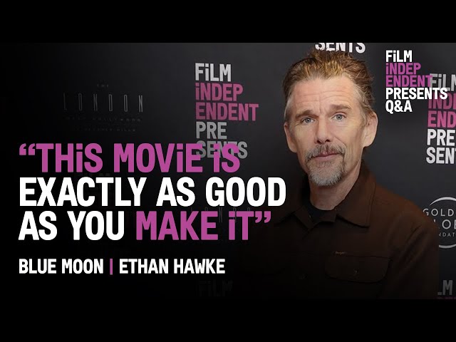 The Linklater Film That Hinged on Ethan Hawke’s Performance - Blue Moon Q&A